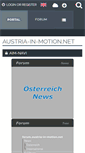 Mobile Screenshot of forum.austria-in-motion.net